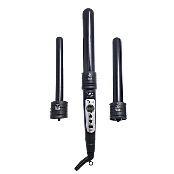 ISO beauty - interchangeable curling wand trio - like new - Picture 1 of 6